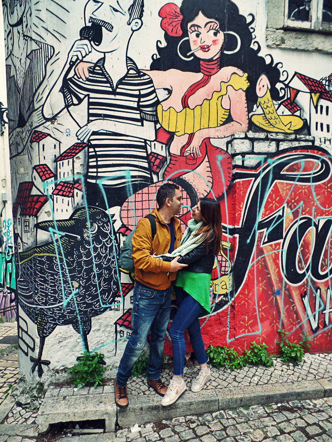 Grafitti in Alfama