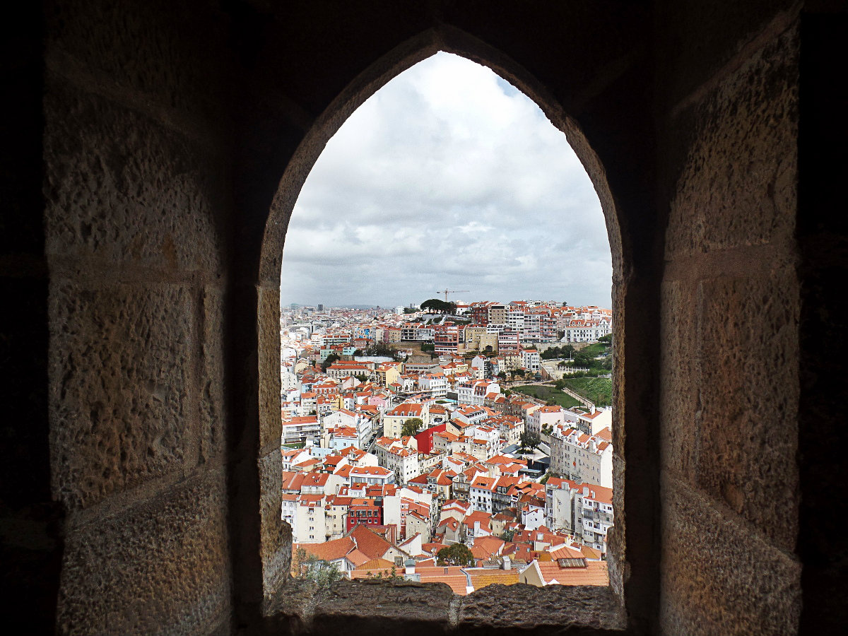 View from Castelo Sao Jorge