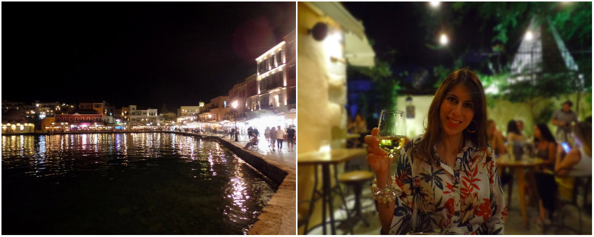Chania by night Chania by night